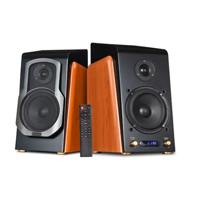 5 Inch Optical Fiber Coaxial Bookshelf Speakers Medium Bass