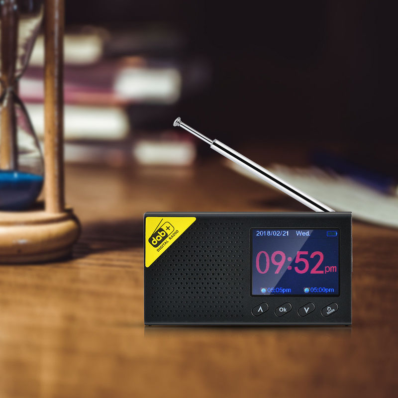 Portable Style FM Radio With DAB Frequency Range 170-240MHz