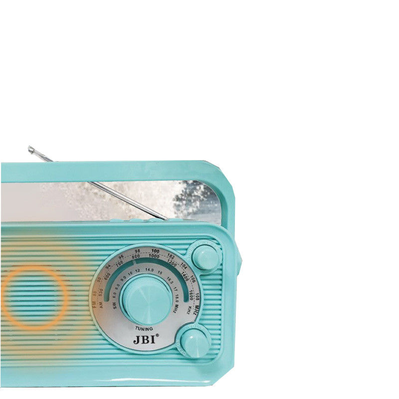 Rechargeable Battery Pack Portable Radio Player for Customer Requirements FM/MW/SW 3 Band USB/TF Slot