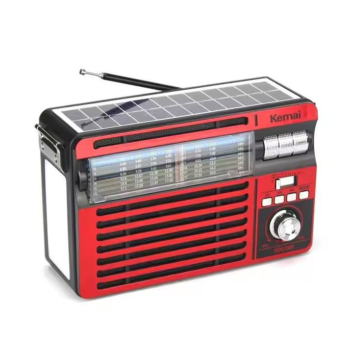 Fm Radio Player With Bluetooth Coffee/Wooden And 3 Band FM/MW/SW